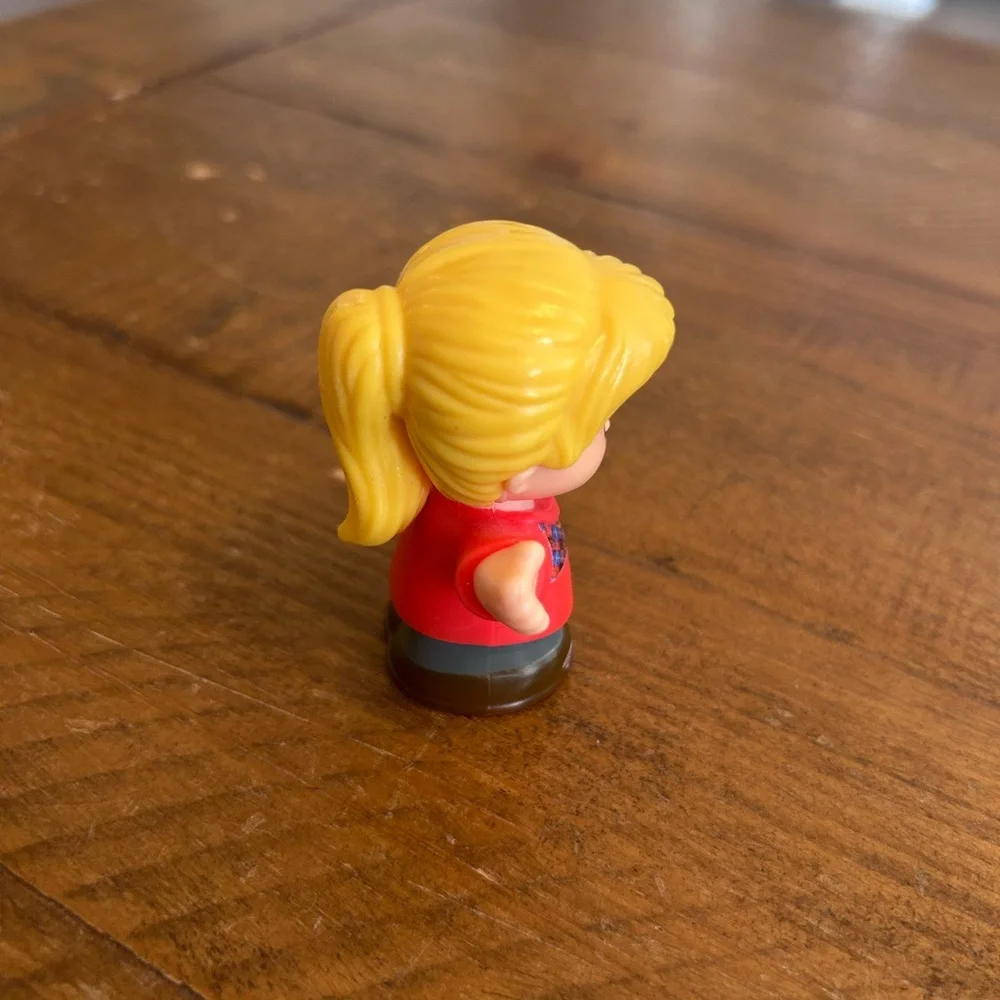 Fisher Price Little People farmer rancher girl as is